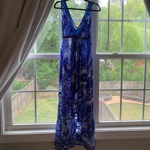 Camilla High Low Beaded Kaftan